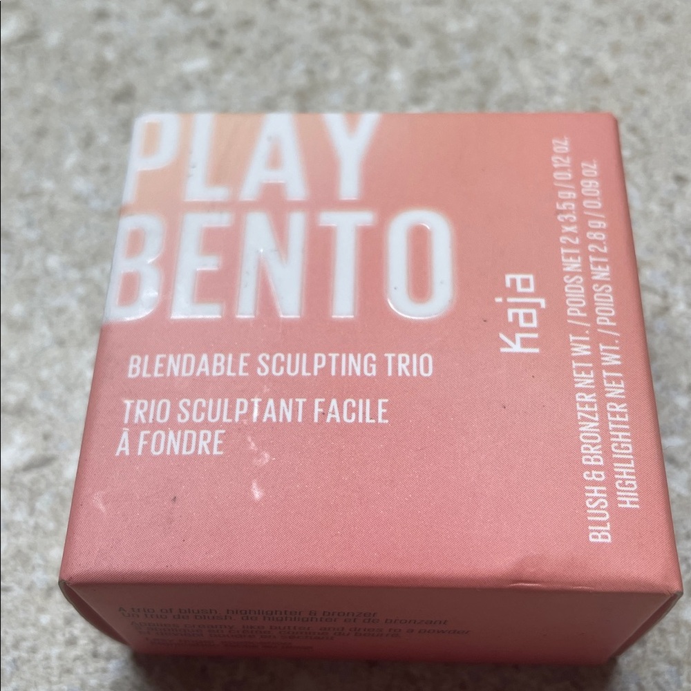 Kaja Play Bento Blendable Sculpting Trio New/Sealed